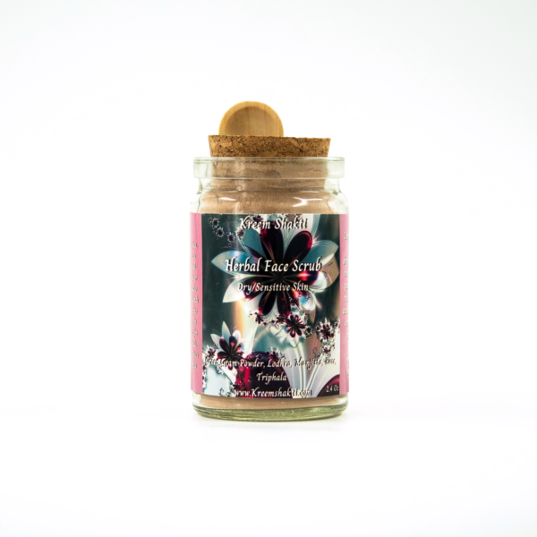 Dry/Sensitive Skin Herbal Face Scrub - Image 2
